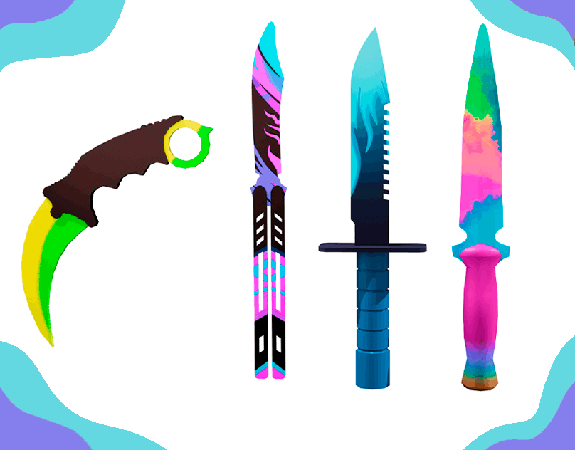 3d knives